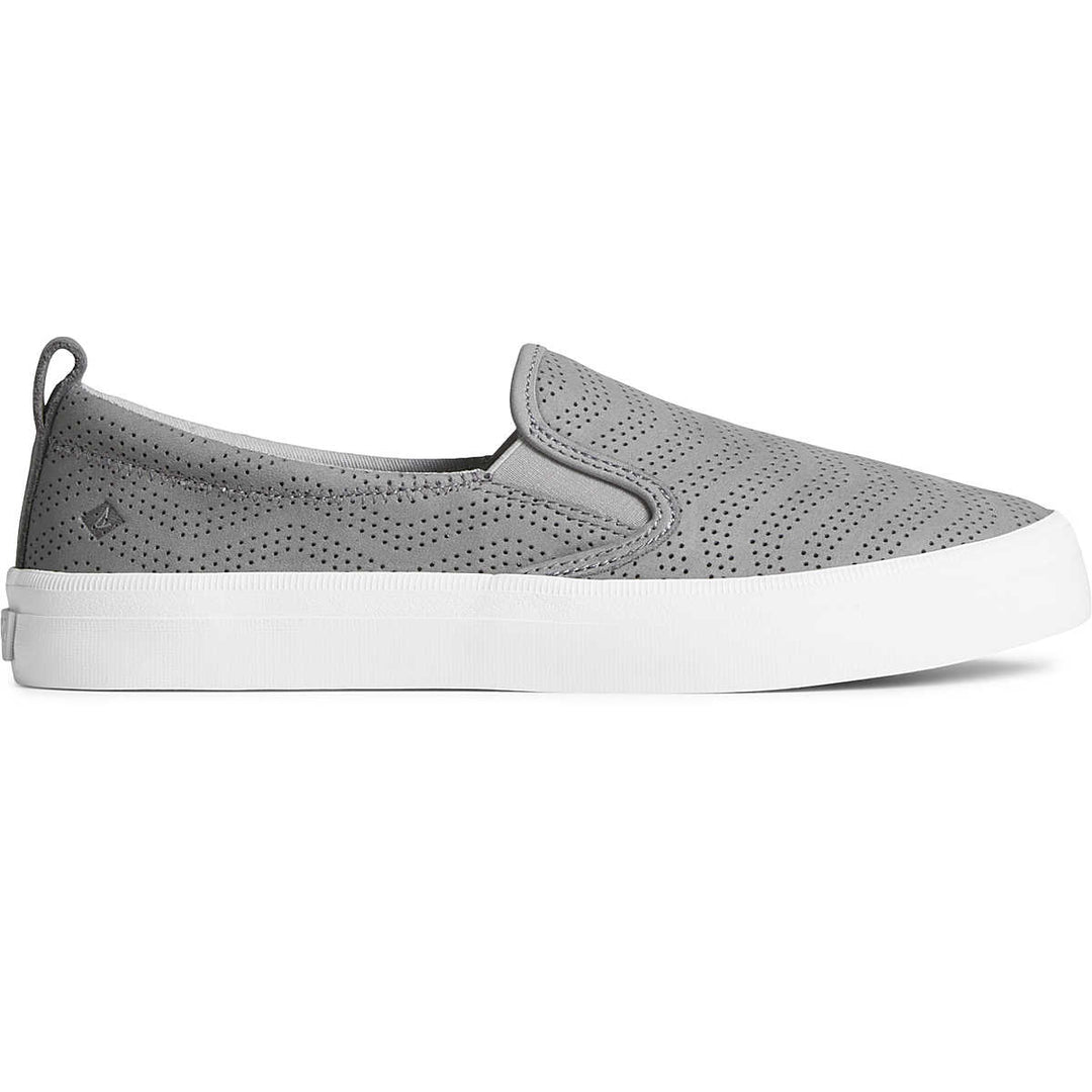 Crest Twin Gore Perforated Slip On Sneaker