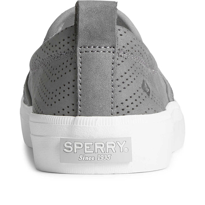 Crest Twin Gore Perforated Slip On Sneaker