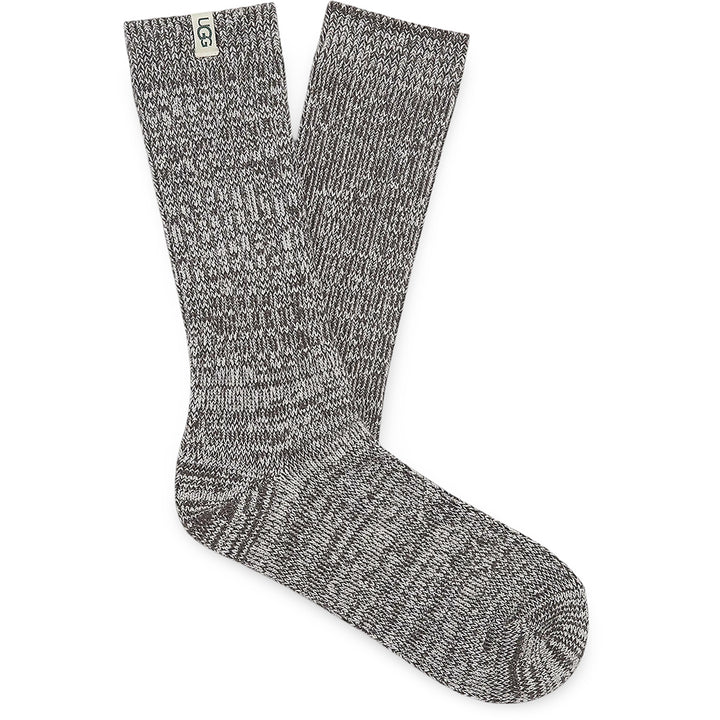 Rib Knit Slouchy Crew Sock