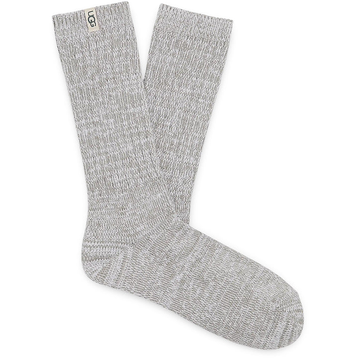 Rib Knit Slouchy Crew Sock